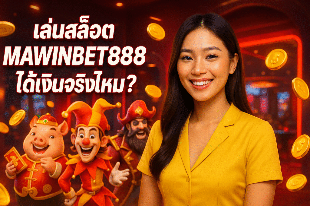 เล่นสล็อต MAWINBET888 ได้เงินจริงไหม?