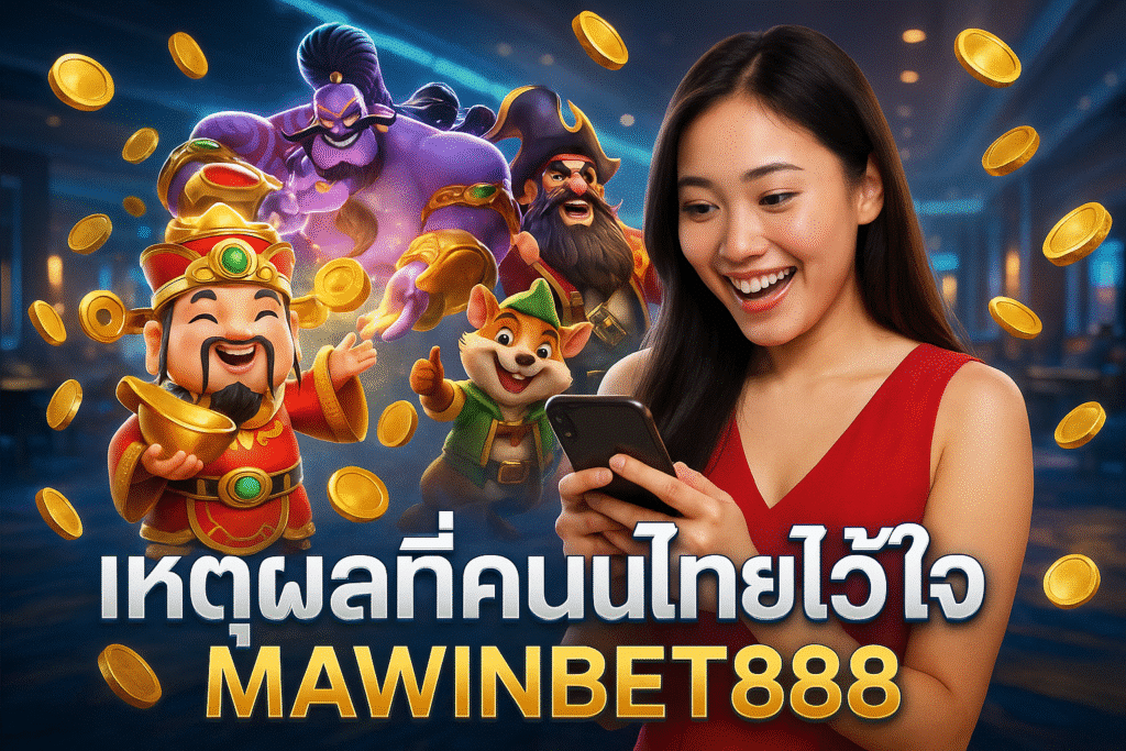 เหตุผลที่คนไทยไว้ใจ MAWINBET888