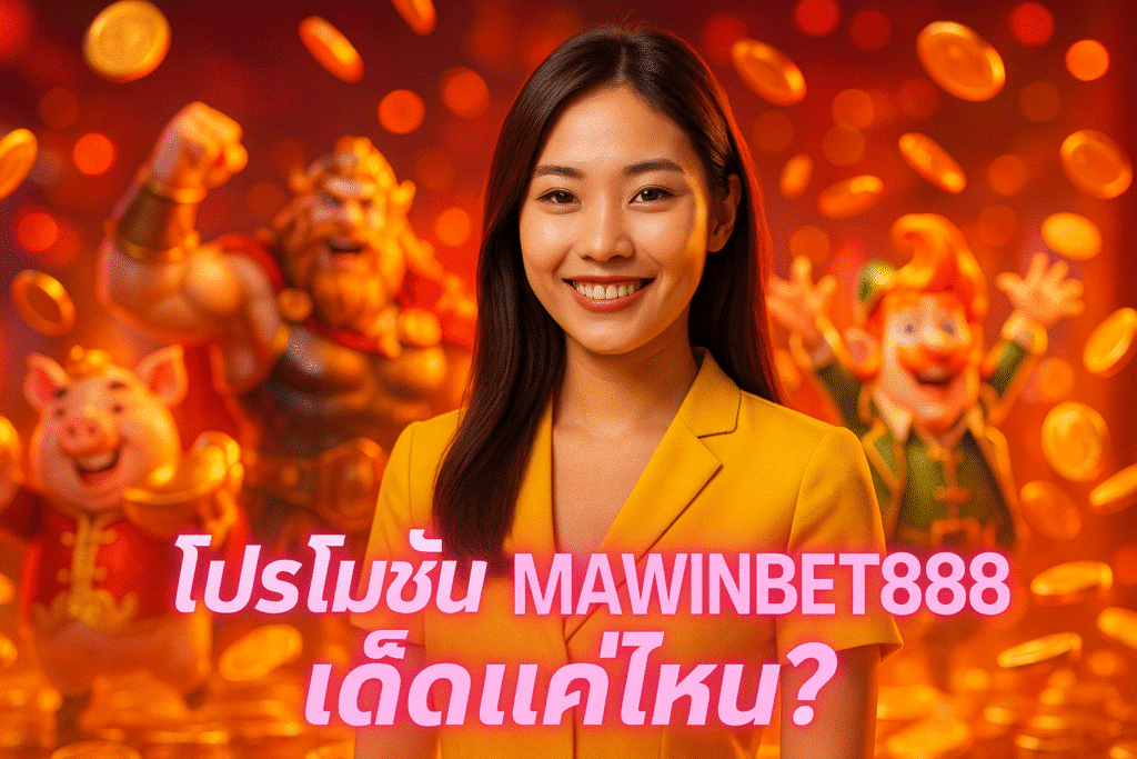 โปรโมชั่น MAWINBET888 เด็ดแค่ไหน?